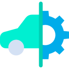 automotive app solution icon